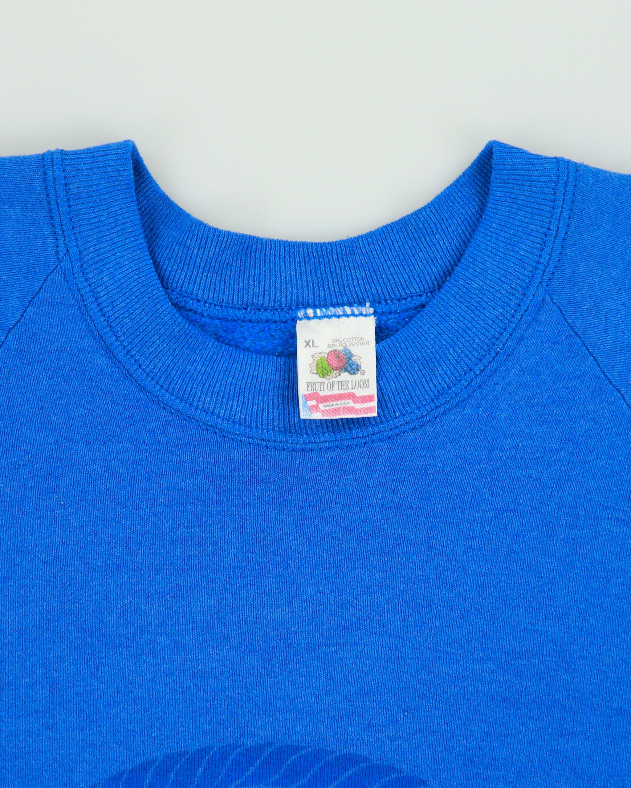 Vintage 1988 Cape Breton Island Puff Print Made In USA Crewneck Sweatshirt - XL