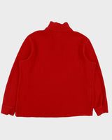 Vintage Y2K 00s Polo Ralph Lauren Classic Pony Quarter-Zip Sweatshirt - XL