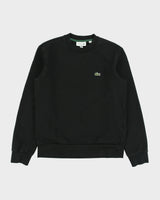 Vintage Lacoste Black Croc Pique Heavyweight Classic Fit Crewneck Sweatshirt - M