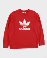 Vintage Adidas Originals Heavyweight Classic Trefoil Crewneck Sweatshirt - L