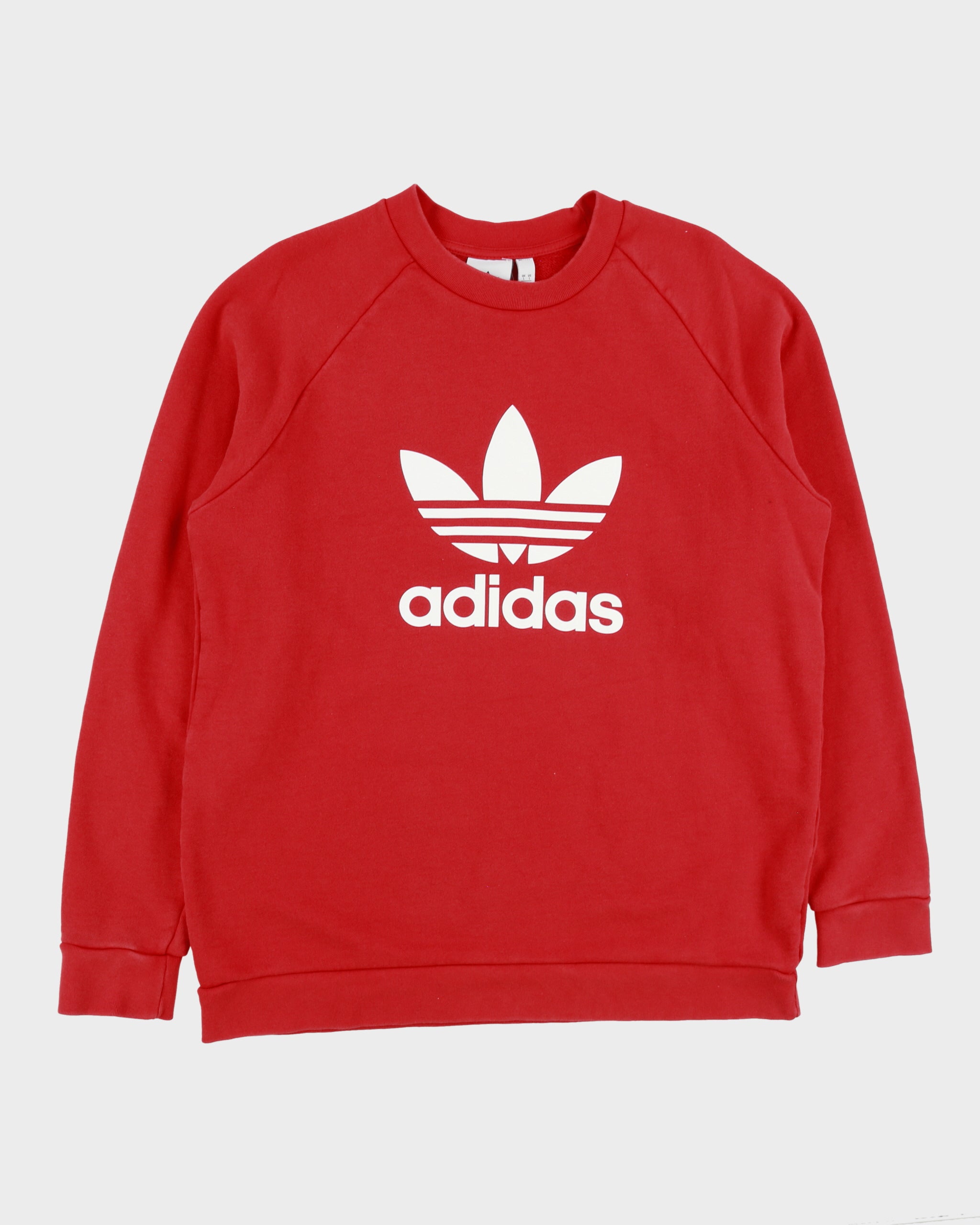 Vintage Adidas Originals Heavyweight Classic Trefoil Crewneck Sweatshirt - L