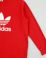 Vintage Adidas Originals Heavyweight Classic Trefoil Crewneck Sweatshirt - L