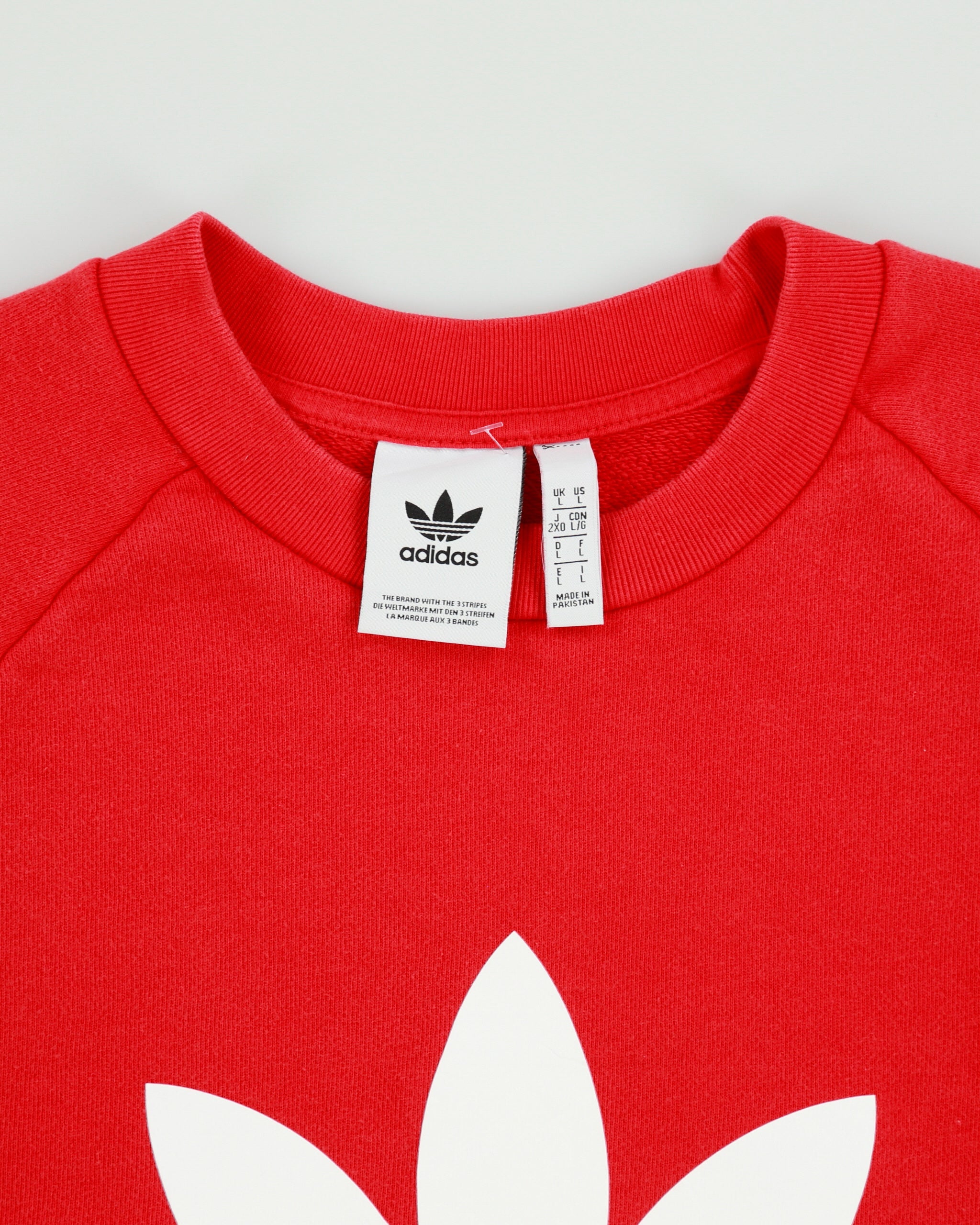 Vintage Adidas Originals Heavyweight Classic Trefoil Crewneck Sweatshirt - L