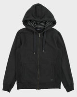 Vintage Y2K 00s Levi's Grey Marl Heavyweight Zip-Up Hoodie - S