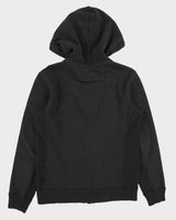 Vintage Y2K 00s Levi's Grey Marl Heavyweight Zip-Up Hoodie - S