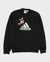 Adidas x The Simpsons Snowboarding Homer Crewneck Sweatshirt - M