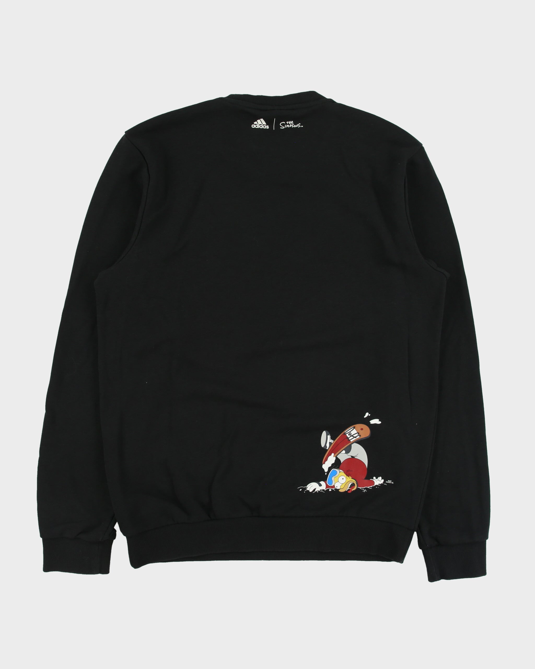 Adidas x The Simpsons Snowboarding Homer Crewneck Sweatshirt - M