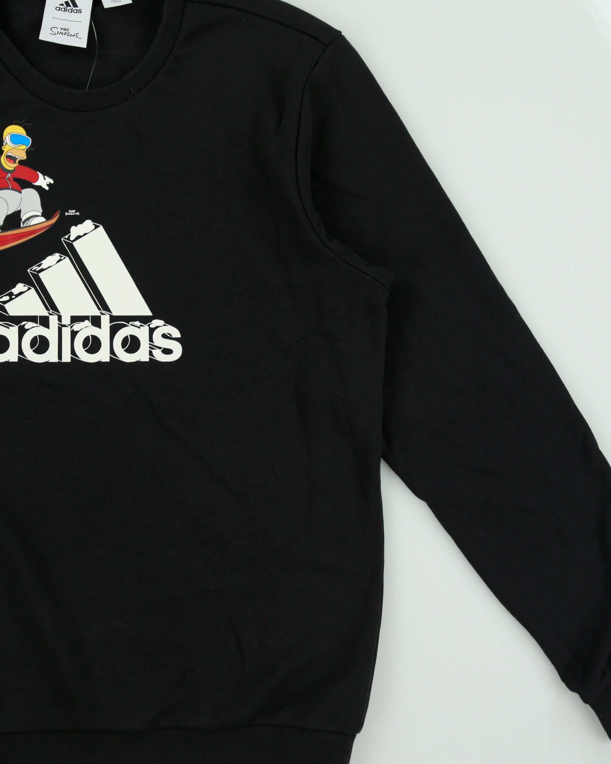 Adidas x The Simpsons Snowboarding Homer Crewneck Sweatshirt - M