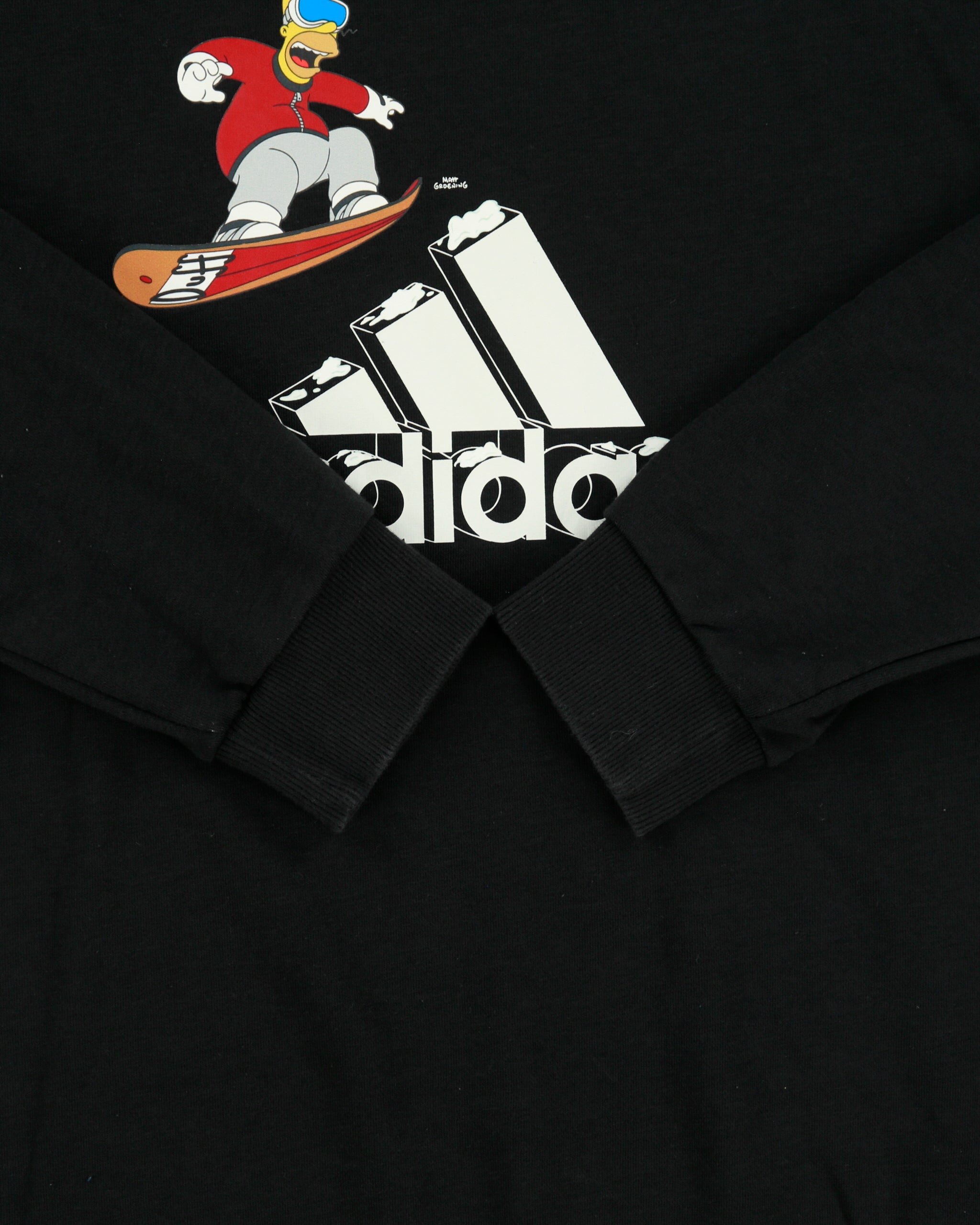 Adidas x The Simpsons Snowboarding Homer Crewneck Sweatshirt - M