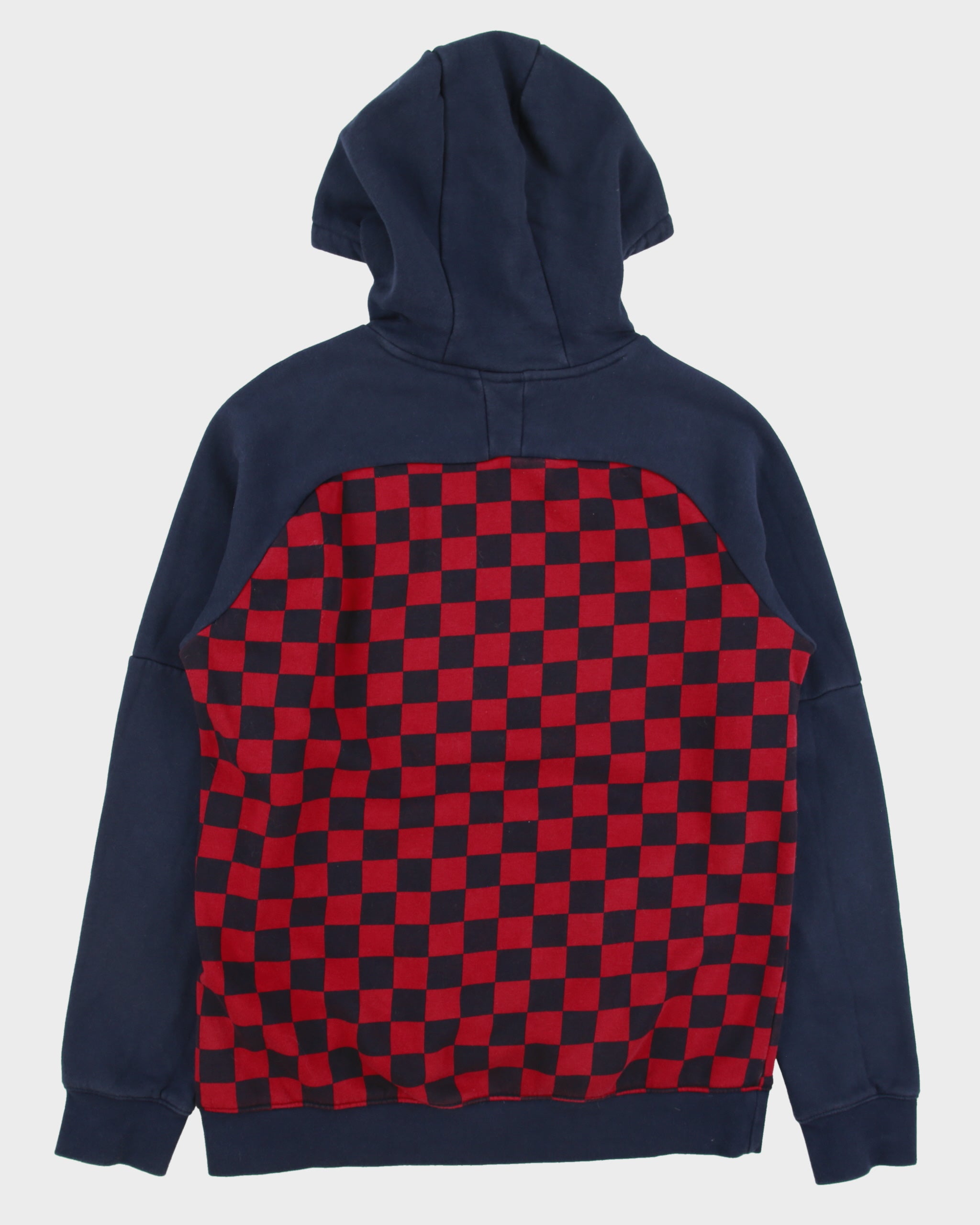 2019-20 Nike Barcelona FC Checkerboard High Neck Pullover Football Hoodie - M