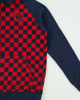 2019-20 Nike Barcelona FC Checkerboard High Neck Pullover Football Hoodie - M