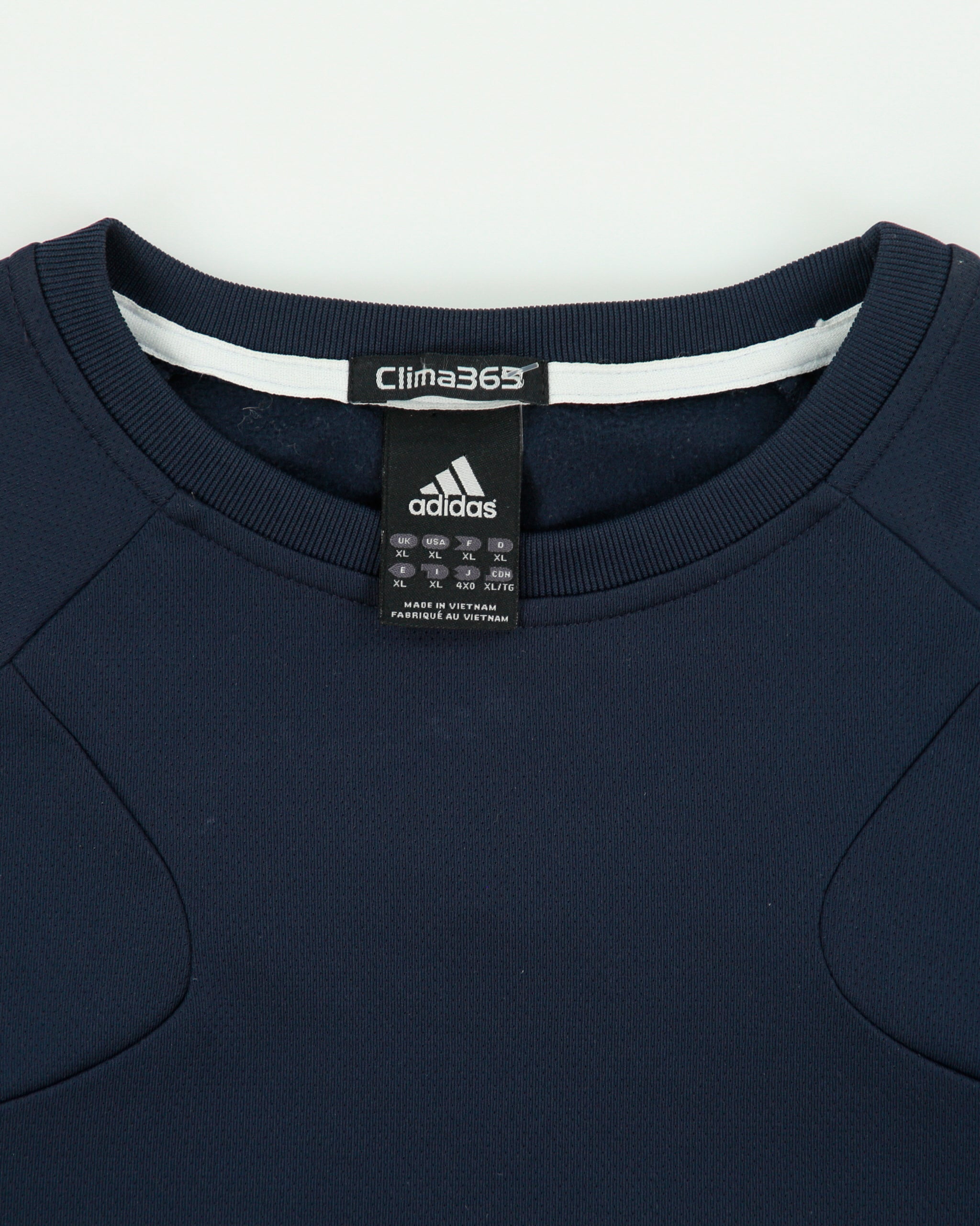 Vintage Y2K 00s Adidas Clima365 Fleece Lined Climawarm Crewneck Sweatshirt - XL
