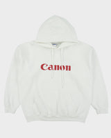 Vintage Canon Camera Logo Gildan Heavy Blend Pullover Hoodie - L