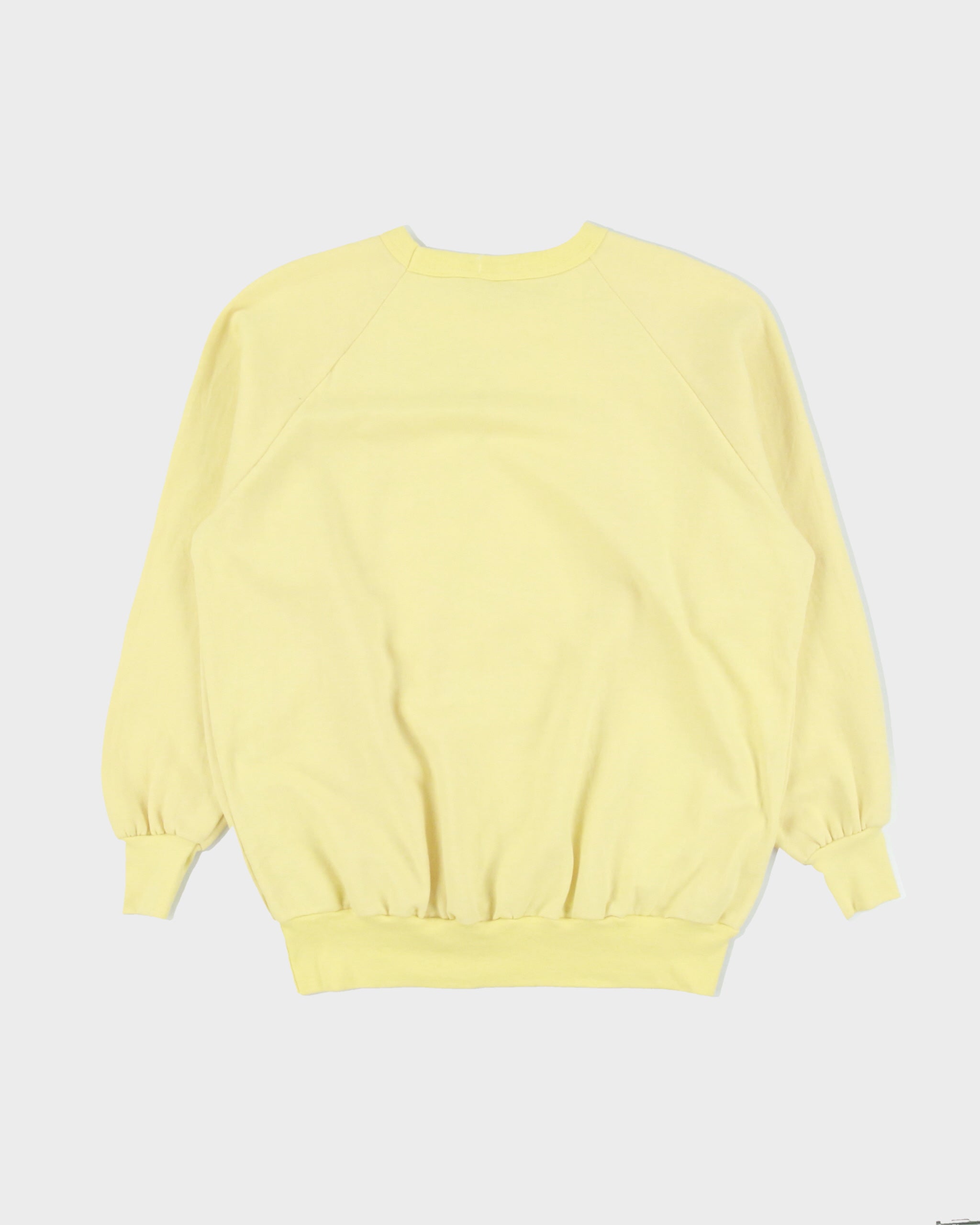 Vintage 1970s Canadian Wildlife Federation Puff Print Made In Canada Crewneck Sweatshirt - M
