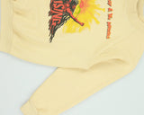 Vintage 1990s Bob Marley &amp; The Wailers '80 Uprising Album Crewneck Sweatshirt - M