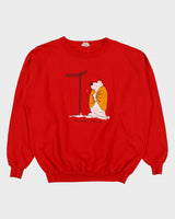 Vintage 1980s Impression Winnipeg Polar Bear Made In Canada Crewneck Sweatshirt - XL