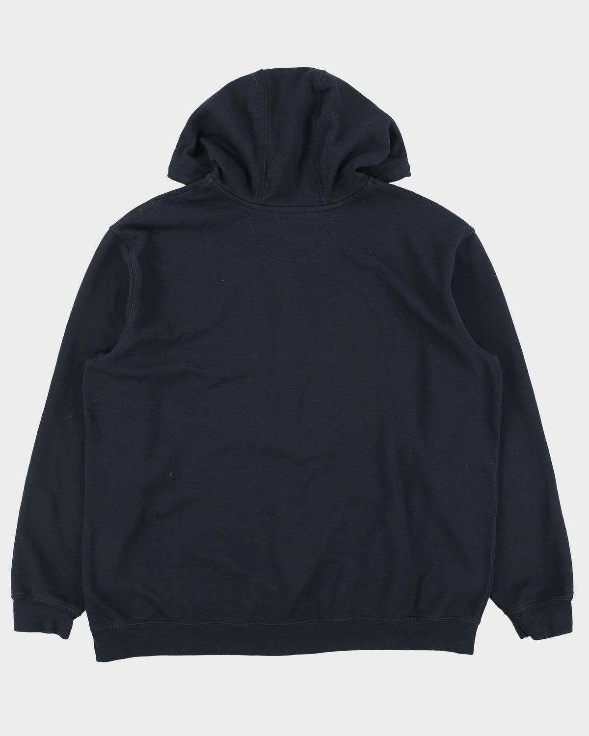 Vintage Carhartt Navy Midweight Fleece Lined Loose Fit Full-Zip Hoodie - XL