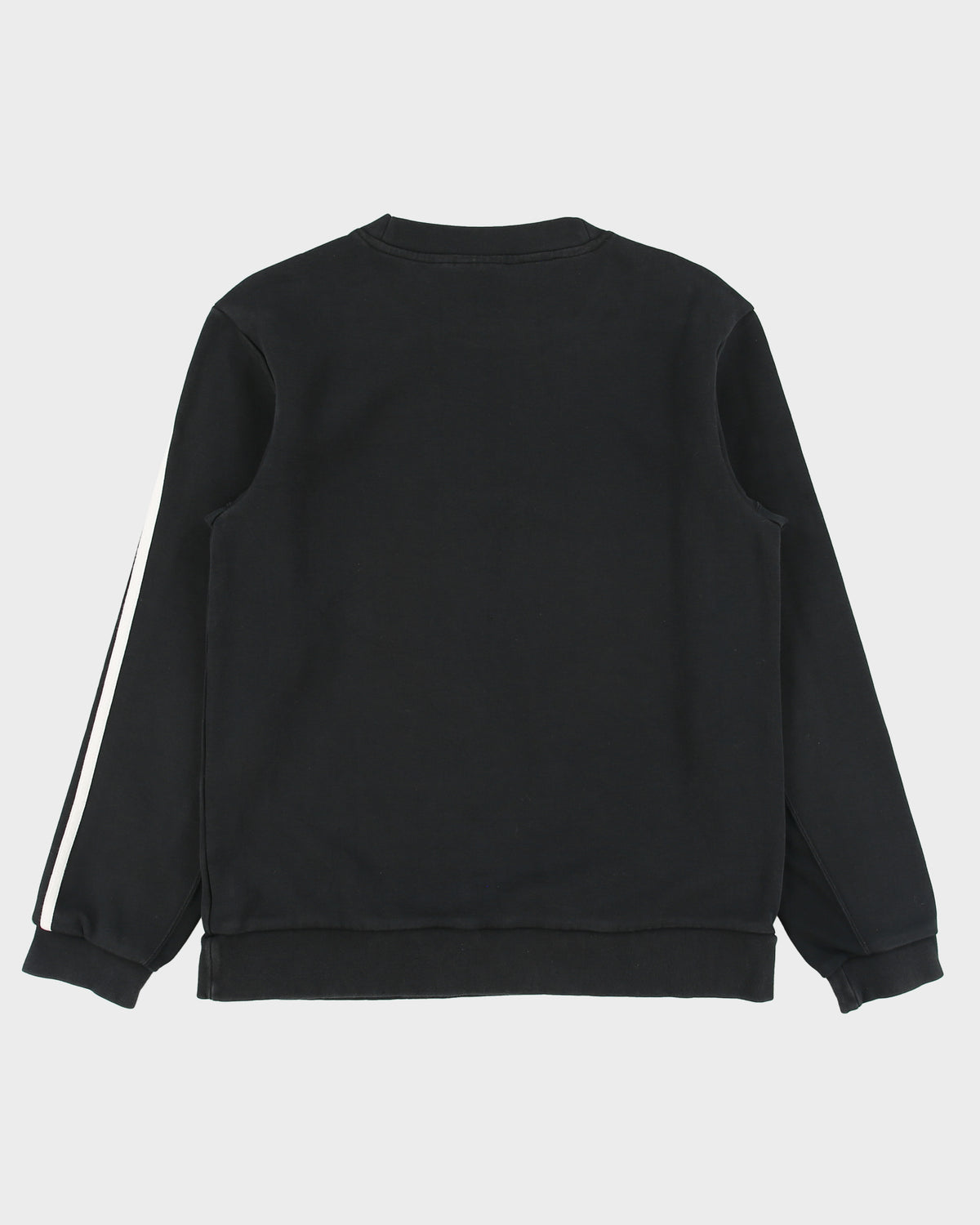 Vintage Adidas Originals Embroidered 3-Stripe Trefoil Crewneck Sweatshirt - S