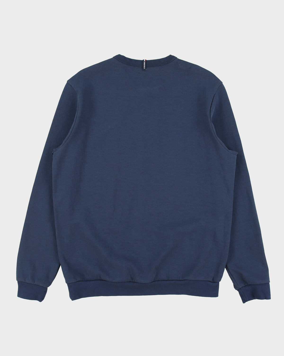 Vintage Le Coq Sportif Navy Crest Badge Crewneck Sweatshirt - L