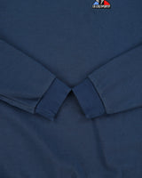 Vintage Le Coq Sportif Navy Crest Badge Crewneck Sweatshirt - L