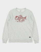 Vintage Ralph Lauren Denim &amp; Supply Marl Grey Reck Hook NY 1967 Crewneck Sweatshirt - M