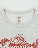 Vintage Ralph Lauren Denim &amp; Supply Marl Grey Reck Hook NY 1967 Crewneck Sweatshirt - M