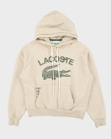Vintage Lacoste Heavyweight Cracked Croc 1933 Loose Fit Pullover Hoodie - S