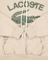 Vintage Lacoste Heavyweight Cracked Croc 1933 Loose Fit Pullover Hoodie - S