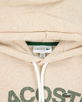 Vintage Lacoste Heavyweight Cracked Croc 1933 Loose Fit Pullover Hoodie - S