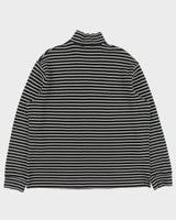 Vintage Polo Ralph Lauren Striped Classic Quarter-Zip Sweatshirt - XL