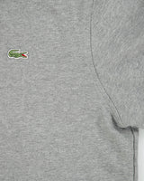 Vintage Y2K 00s Lacoste Sport Marl Grey 1927 Classic Pique Zip-Up Hoodie - XL