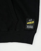 Vintage Y2K 00s Fox Racing Geico Motorsports Embroidered Moto X Zip-Up Hoodie - XL