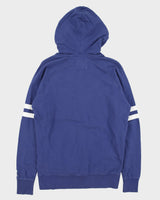 Vintage Y2K Pepe Jeans London U Turn Striped Pullover Hoodie - L