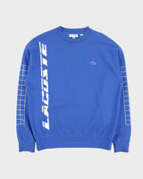 Lacoste Two-Ply Pique Loose Fit Crewneck Sweatshirt - S