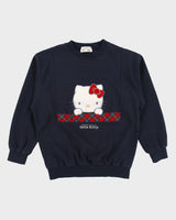 Vintage 1997 Sanrio Hello Kitty Tartan Embroidered Crewneck Sweatshirt - M