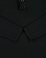 Vintage Hugo Boss Ribbed Button Collar Lightweight Sweatshirt - XL