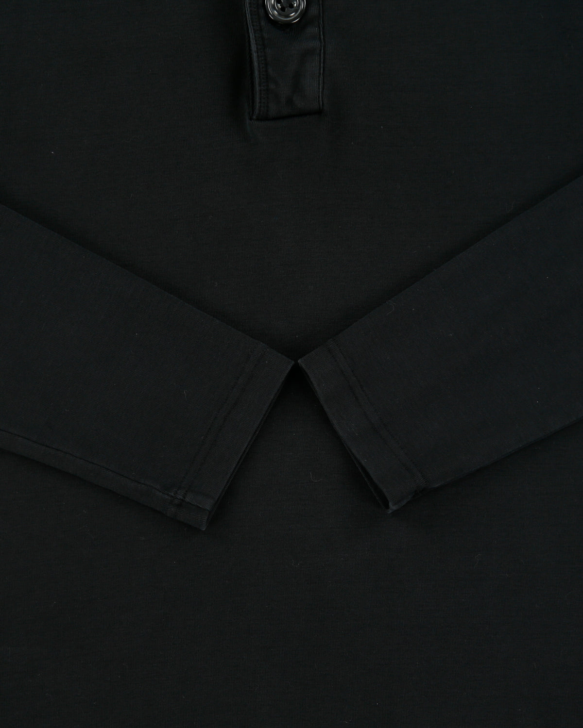 Vintage Hugo Boss Ribbed Button Collar Lightweight Sweatshirt - XL