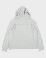 Reigning Champ Marl Grey Lightweight Pullover Waffle Hoodie - XL