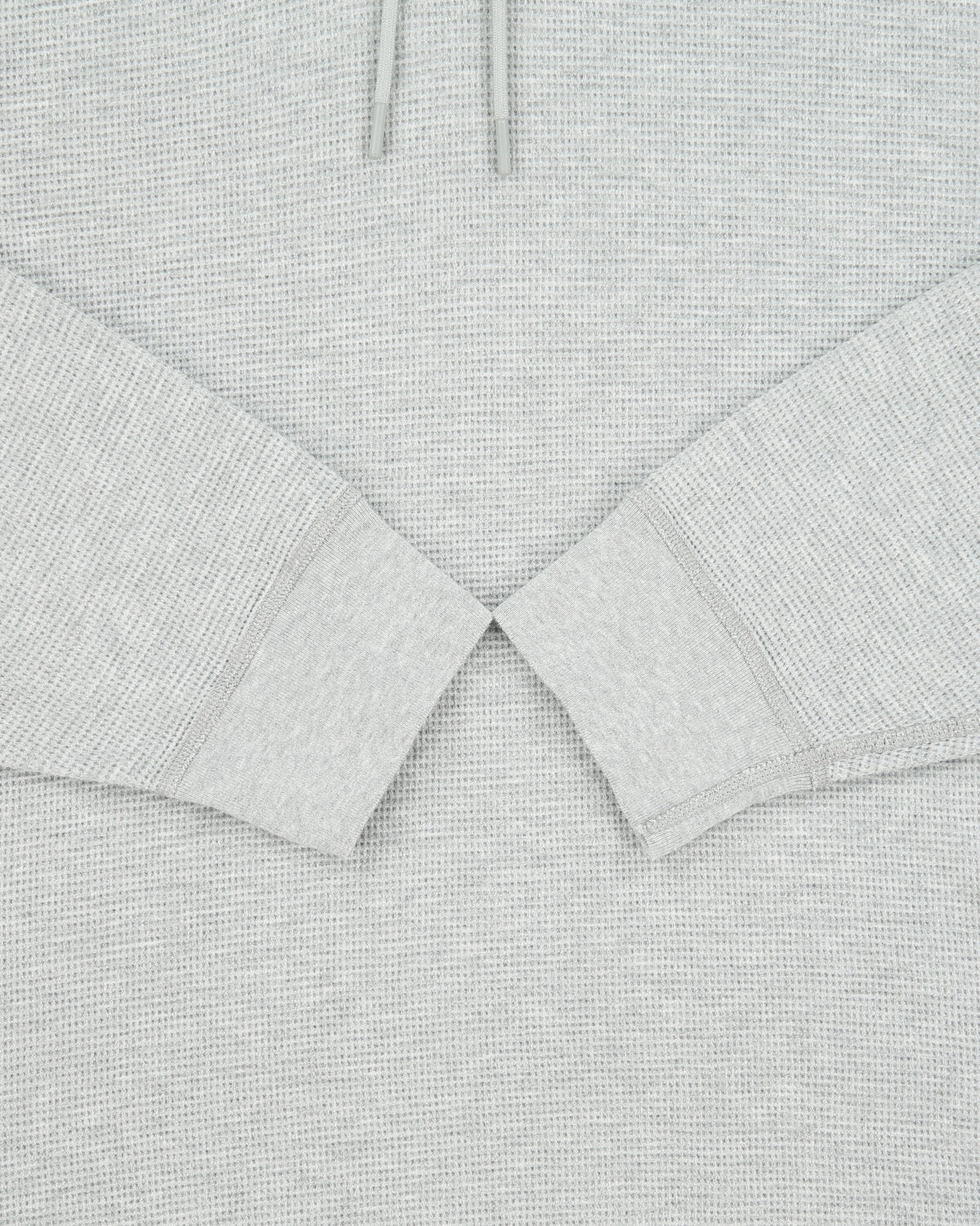 Reigning Champ Marl Grey Lightweight Pullover Waffle Hoodie - XL