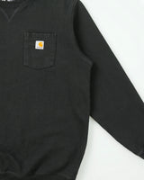 Vintage Carhartt Heavyweight Loose Fit Crewneck Pocket Sweatshirt - XL