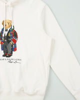 Polo Bear Ralph Lauren Duffel Bear Fleece Lined Pullover Hoodie - M