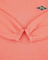 Vintage Stussy Gear Salmon Pink Embroidered High Neck Sweatshirt - S