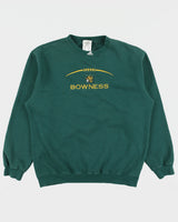 Vintage 2002 Y2K Adidas Bowness Ice Hockey Embroidered Made In Canada Crewneck Sweatshirt - XL