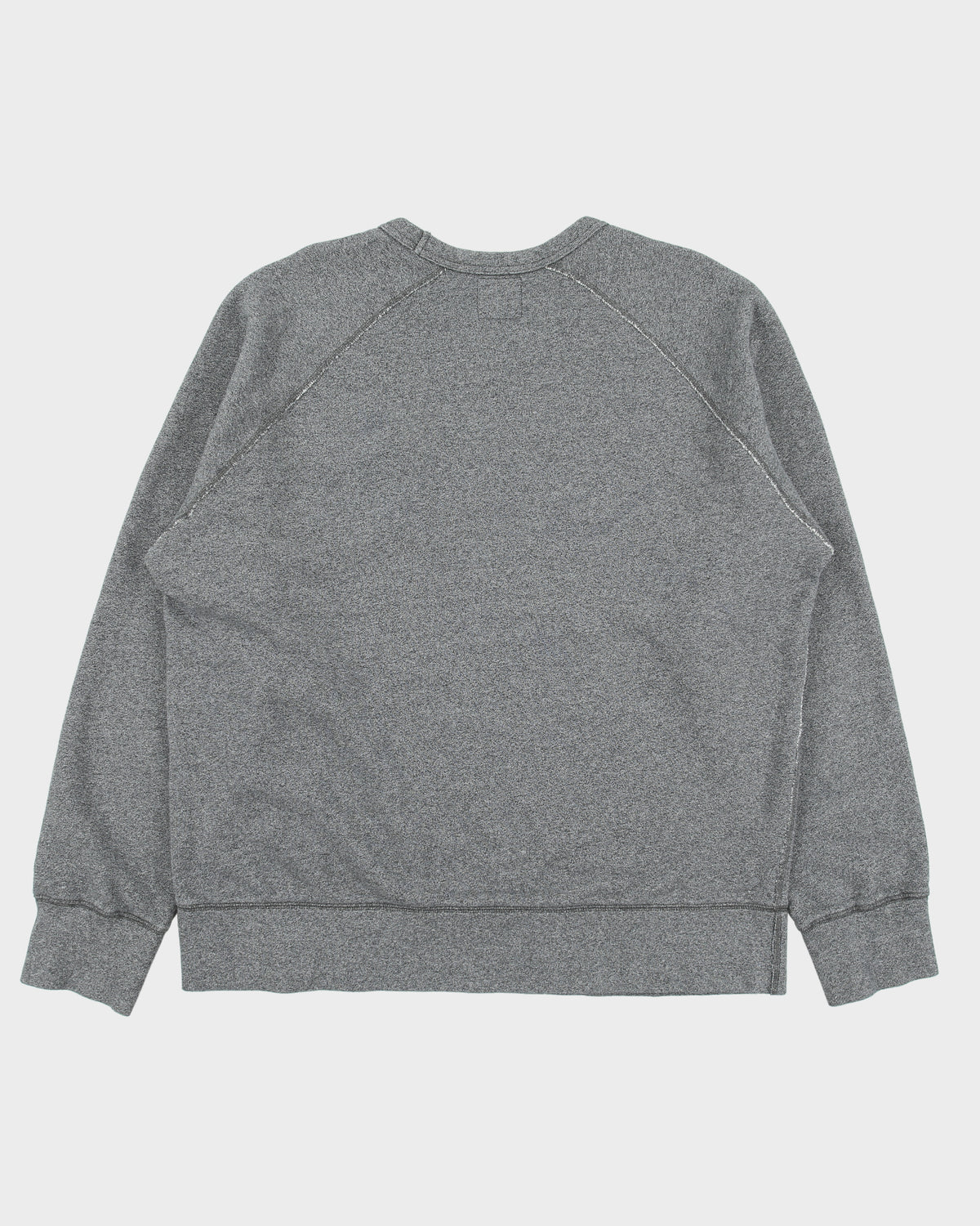 Todd Snyder x Champion Processed Sportswear Marl Grey Heavyweight Crewneck Pocket Sweatshirt - XXL