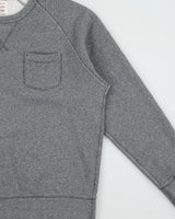 Todd Snyder x Champion Processed Sportswear Marl Grey Heavyweight Crewneck Pocket Sweatshirt - XXL