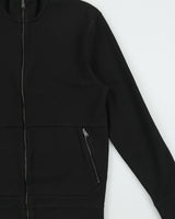Vintage Hugo Boss Snyder Black Zip-Up Track Top Sweatshirt - M