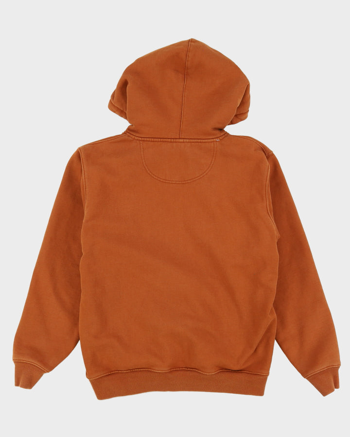 Champion x Supreme Arc Logo Brown Zip Up Hoodie - M