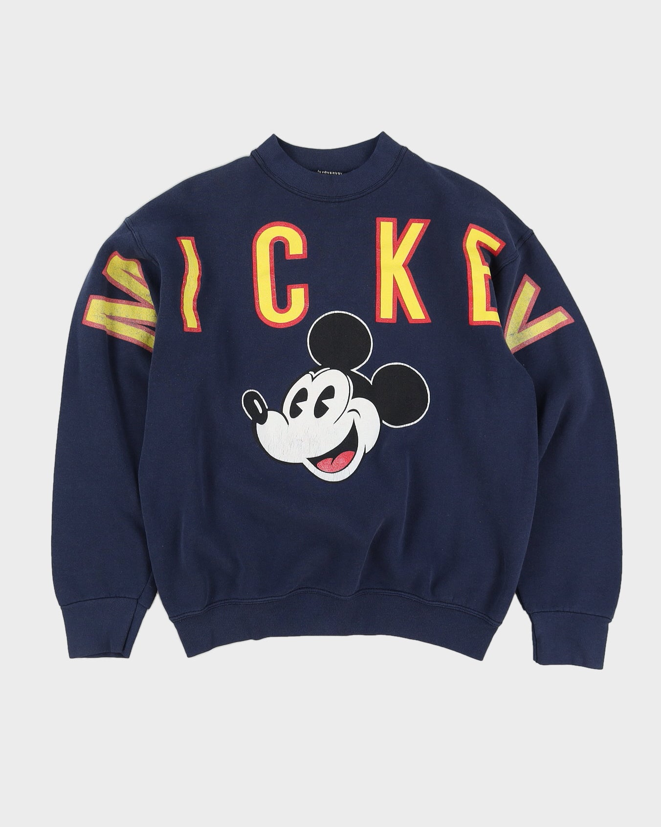 00s Y2K Disney "Mickey" Blue Sweatshirt - L