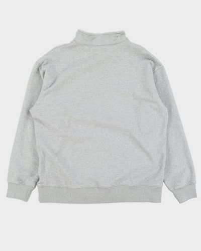 Noah Grey Quarter Zip Sweatshirt - XL