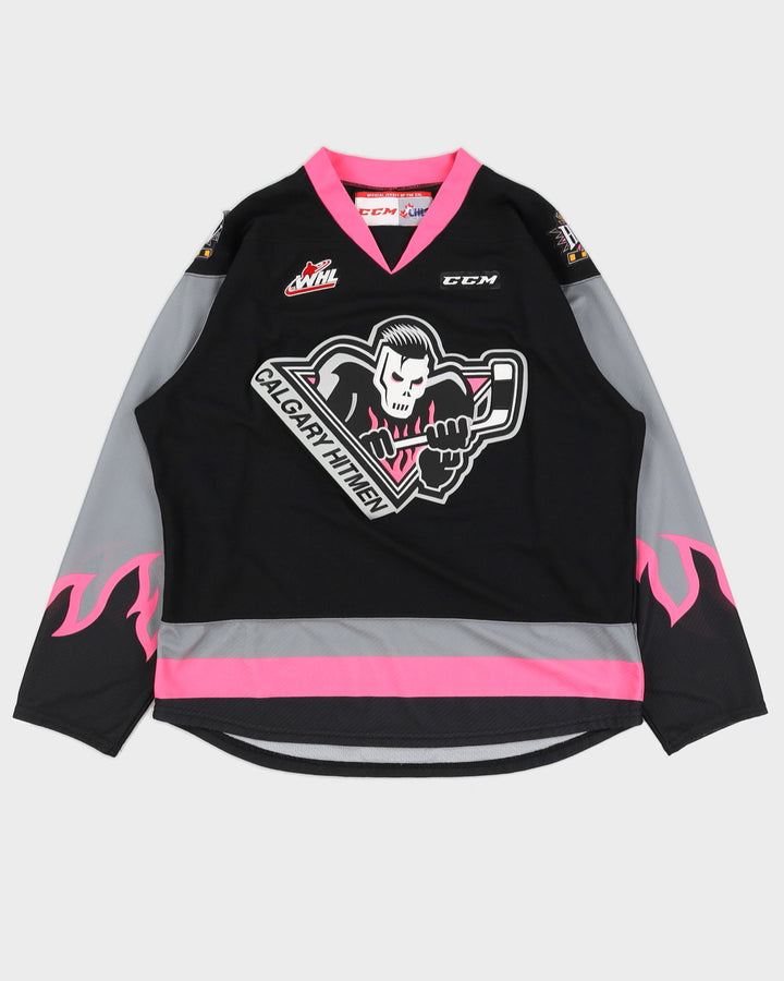 Calgary Hitmen Hockey Jersey - L
